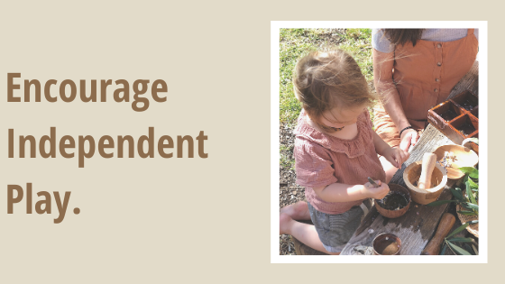 How to Encourage Independent Play