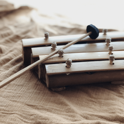 Bamboo Wooden Xylophone