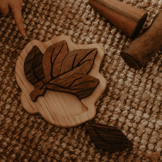 Maple Leaf Wooden Puzzle